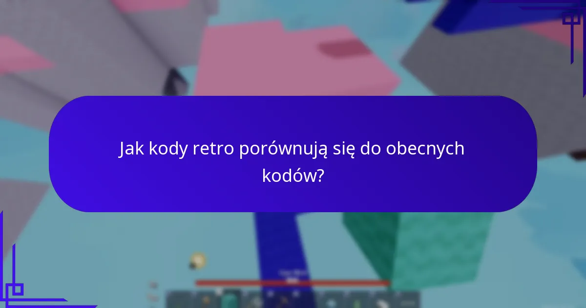 Jakie przedmioty retro można zdobyć za pomocą kodów retro?