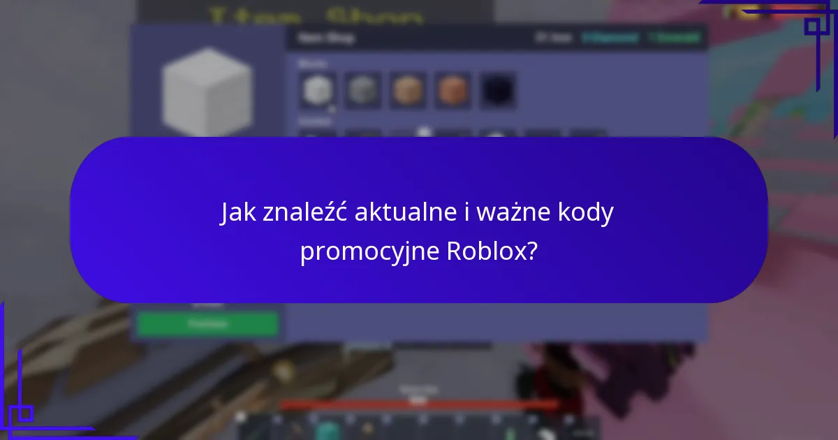 Jakie tematyczne przedmioty można zdobyć dzięki kodom promocyjnym Roblox?